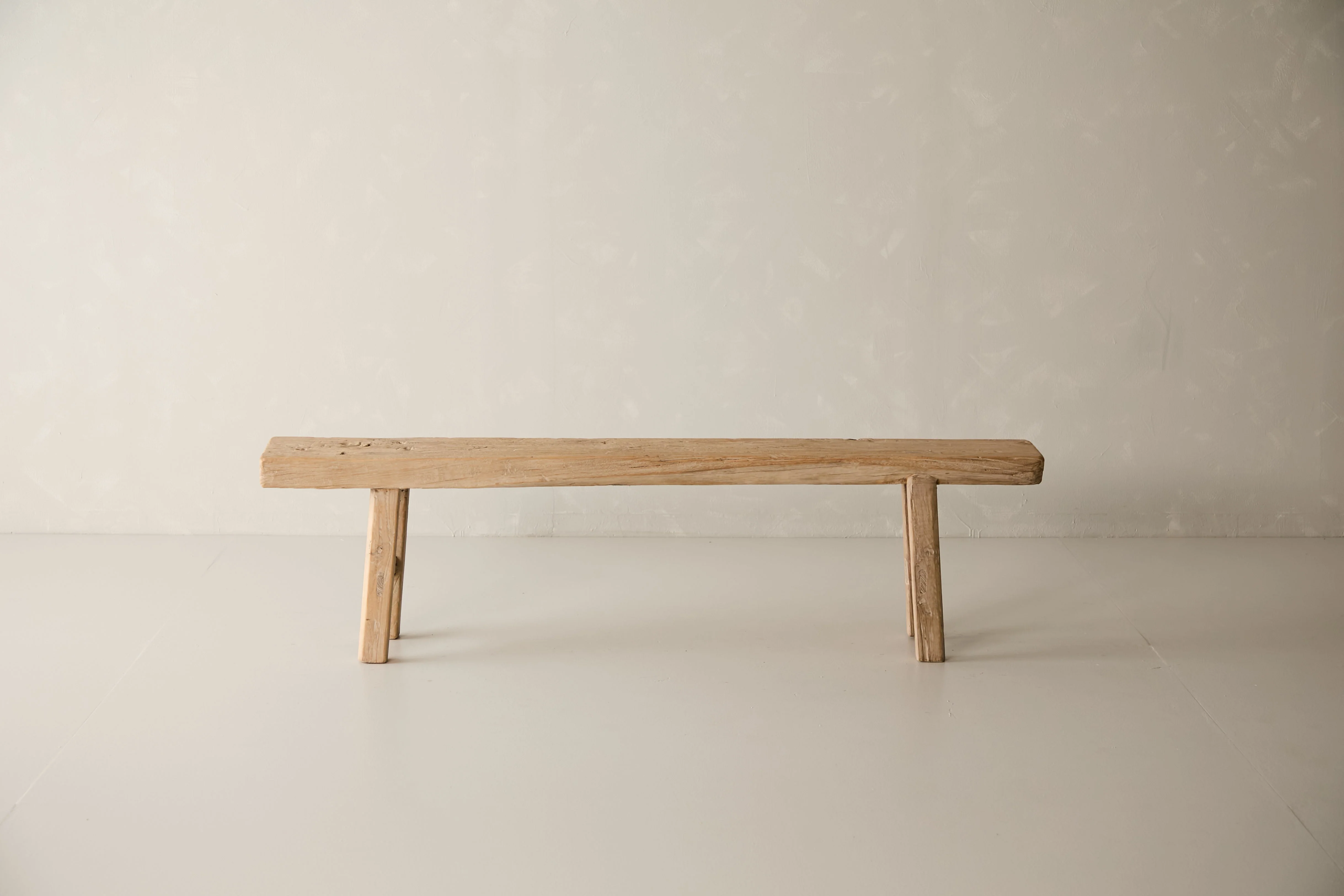 Vintage Elm Bench - Circa 1955