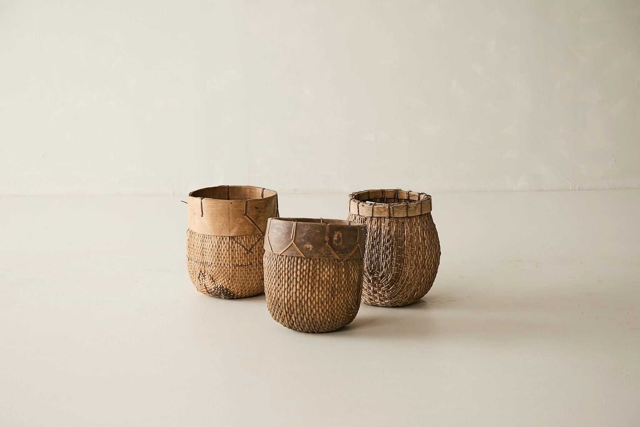 Vintage Willow Basket - Circa 1945