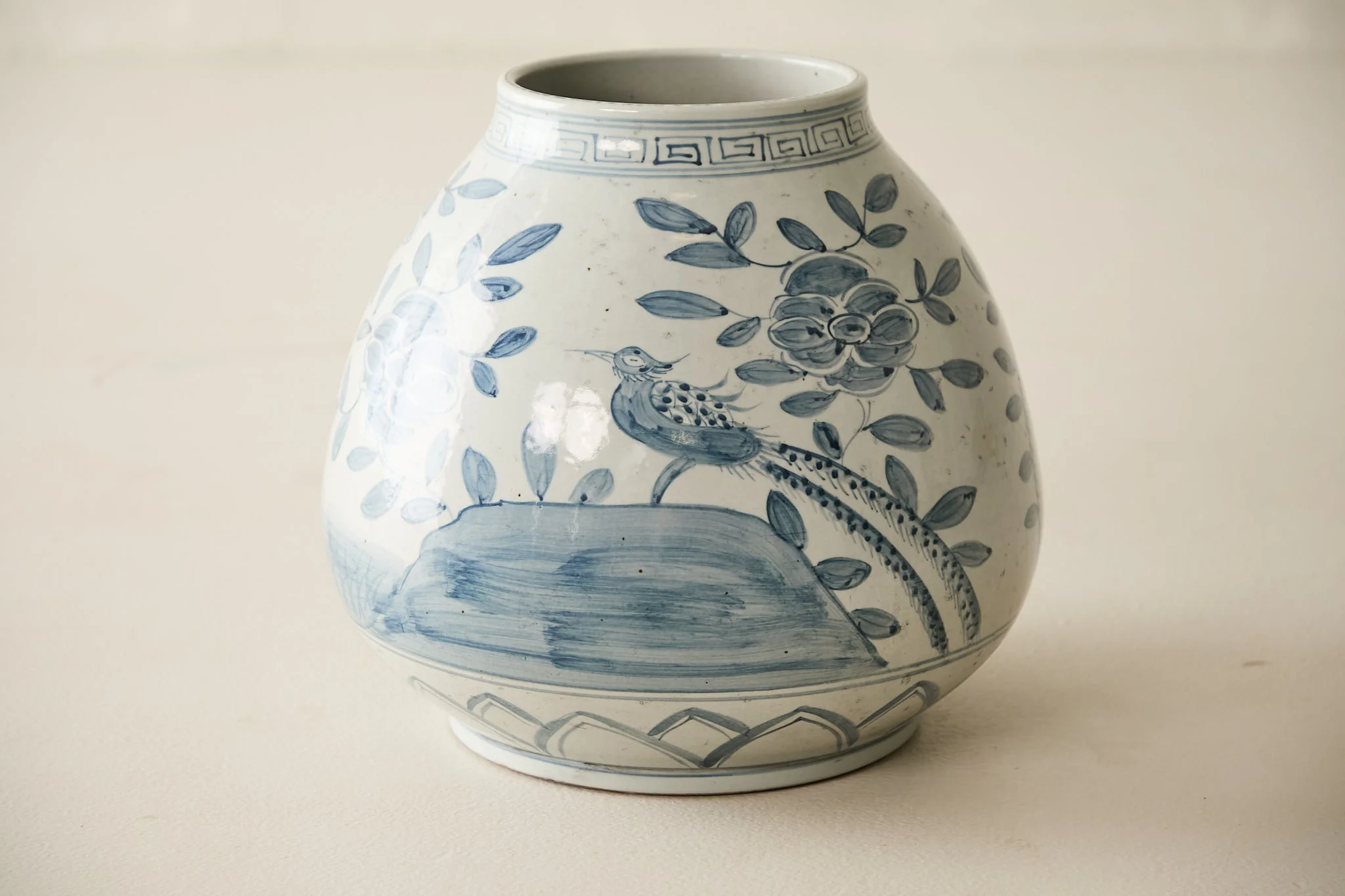 Hand-Painted Porcelain Vase No. N16 - Image 3