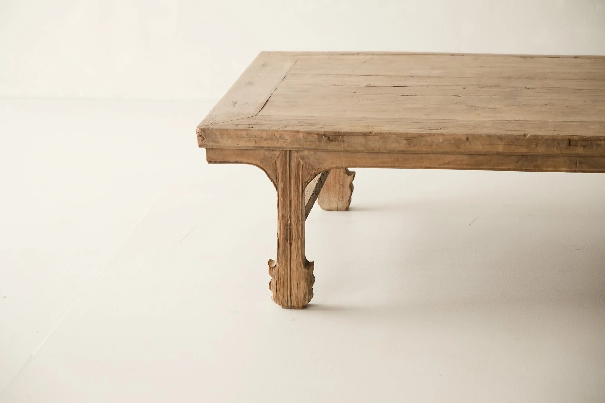 Vintage Solid Elm "Kang" Coffee table No. N47 - Circa 1845 - Image 2